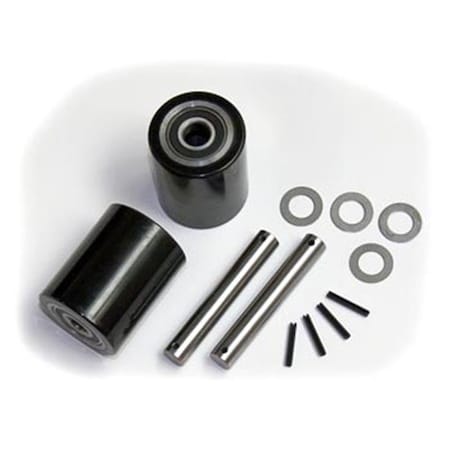 Wesco Wesco GWK-CPI-LW CPI Load Wheel Kit for Manual Pallet Jack - Black GWK-CPI-LW